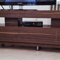 میز تلویزیون مدرن MDF (سه کشو ،درحد نو)