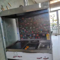 فر چهار کاره یخچال ویترینی