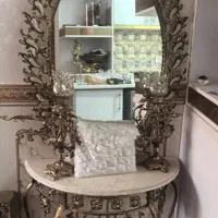 آینه شمعدان برنج اصل