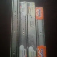 ریل سه تیکه کابینت و دستگیره و غلطک درب ریلی