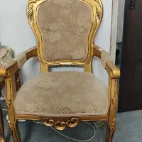 مبل استیل نه نفره چوپ روس|مبلمان خانگی و میز عسلی|قم, سراجه (۱۵ خرداد)|دیوار