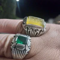یک جفت انگشتر نقره