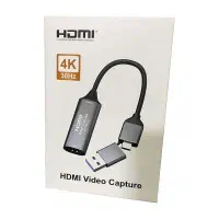 کارت کپچر HDMI با رزولوشن 4K و رابط Type-C