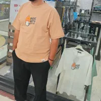تی شرت باکسی نخ پنبه اعلا