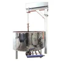 سرخ کن سبزی صنعتی، ظرفیت بالا + همزن اتوماتیک