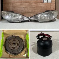 چراغ جلو ۲۰۶ دیسک صفحه والو و آژیر دزدگیر زیر قیمت