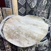 فرش گرد قطر ۱۱۰ سانت