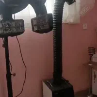فروش توربو مکنده گاز و دود کراتینه در حد نو