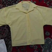 شومیز زرد کره ای 700