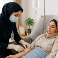 انجام کلیه خدمات پرستاری در منزل/سرم تراپی/تزریقات