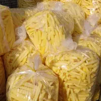 سیب زمینی خلال تازه بلژیکی