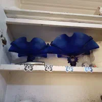دوعدد ظرف کریستال فیروزه ای نو