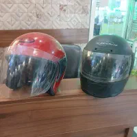 کلاه کاسکت موتور سواری ۲عدد
