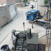بتن ریزی دستگاه خلاطه دیزل