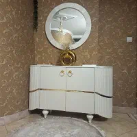 ست آینه کنسول میز تلویزیون و جاکفشی درحد نونو