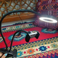 نگهدارنده گوشی چراغ دار