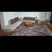 مبمان ۷ نفره با یک عدد پاف و میز بار شیک