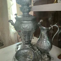 سرویس کامل سماور، پاسماوری و پارچ و قوری