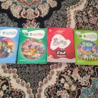 ۴عدد کتاب گاج چهارم  به علاوه سیر تا پیاز چهارم
