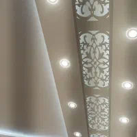 سقف کاذب و تایل درب کرکره برقی