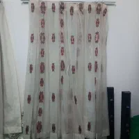 پرده حریر وپارچه ای