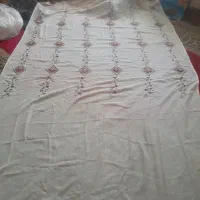 سه دست پرده طور و حریر نو تازه دوخته شده شیک