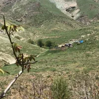 زمین با چشمه