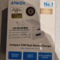شارژر انکر دو پورت امریکا اصل anker A2331