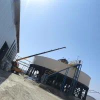 جرثقیل ده تن. دکل بلند .تاج دار