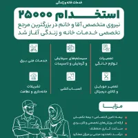 استخدام ۲۵۰۰۰ نفری انتخاب سرویس