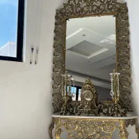 آینه شمعدان کنسول