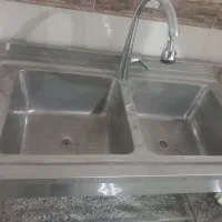 سینک پایه داردولگنه بزرگ