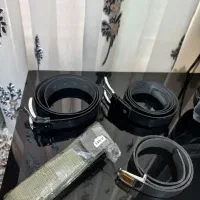 دوعدد کمربند ورنی مردانه/دوعدد کمربند بچگانه