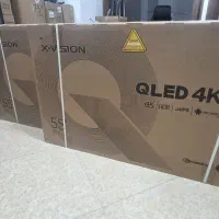 تلویزیون۵۵اینچ ایکس ویژن مدل55x25هوشمند4kآکبندQLED