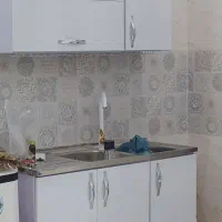 کابینت بدنه فلز درب چوبی بازدید ایوان