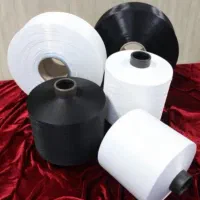 نخ dty پلی استر تکسچره 150 سفید یک کیلویی