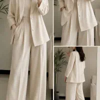 کت وشلوار و شال وکیف نو