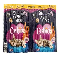 تشویقی گربه کوشیدا مدادی بره و بوقلمون بسته 20 عدد