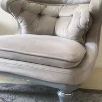 مبلمان راحتی طوسی