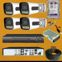 پکیج کامل امنیت منزل شما دوربین مداربسته باگارانتی