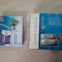 کارت شبکه TP LINKمدلTG3468 و اسپیکر LGS1500
