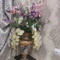 گلدان با گل مصنوعی خارجی