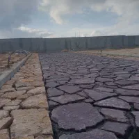 اجرای سنگ مالون سنگ لاشه وسیل بند وسنگ فرش