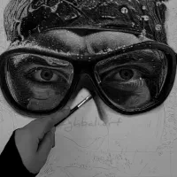 نقاشی سیاه قلم آبرنگ مدادرنگی کودک و بزرگسال