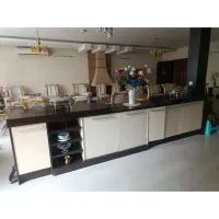 کابینت .روشویی .درب چوبی.شیر قهرمان .پکیج