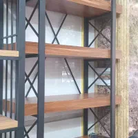 انواع کتابخانه،ویترین لاکچری چوب و فلز،رگال لباس