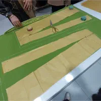 دوخت دامن ماهی و فون به سایز شما