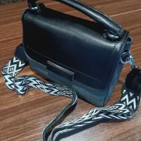 کیف شیک طوسی مشکی