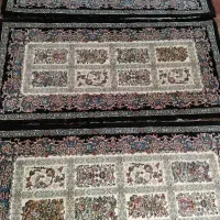 6 عدد قالیچه پشتی 1200 شانه‌ گل برجسته نگین مشهد