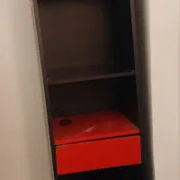 جا کتابی  و قفسه لوازم